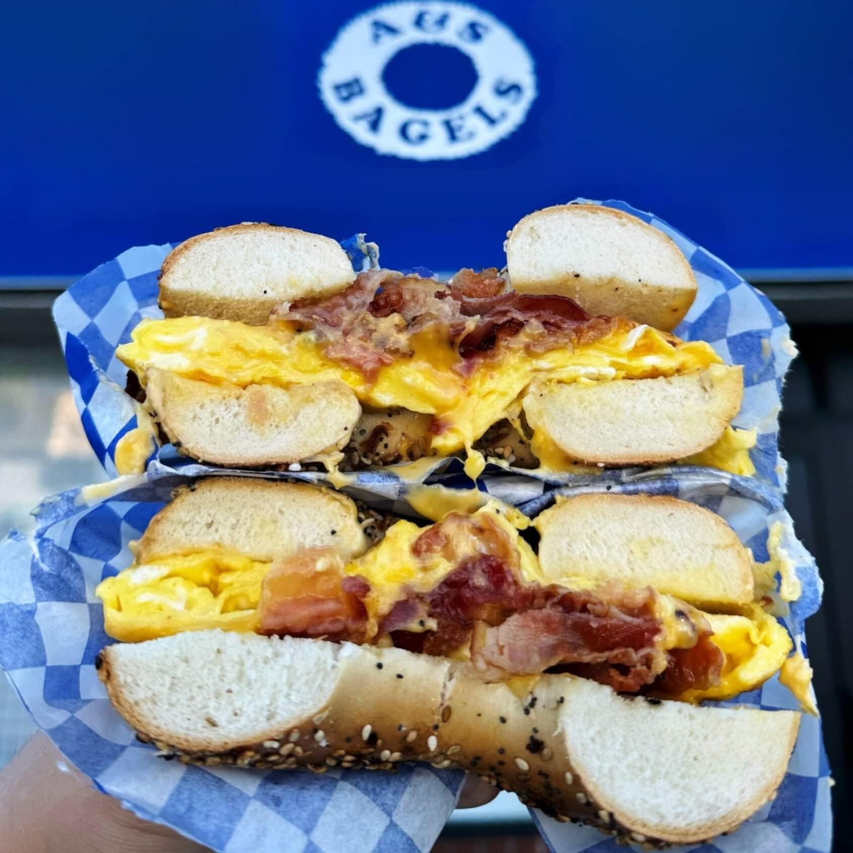 Bacon Egg And Cheese on a Bagel